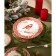 New Year's plate SL Home "Great Time", staged, d = 27 cm, porcelain
