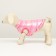 Dog jacket two -sided with weighting, size 10 (DS 25 cm, OG 34 cm, Osh 24 cm), pink