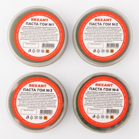 Set of polishing pastes Rexant