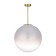 Ceiling lamp ST LUCE. SL1190.222.01. Cassius. 1x60 W, E27, 35x35x57.5 cm, golden color