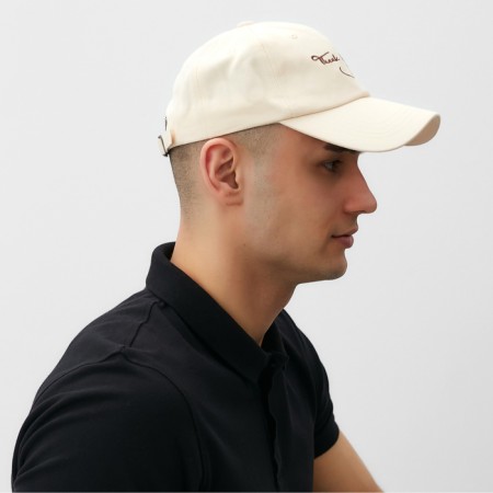 Minaku baseball cap, beige color, size 56-58-4