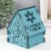 Domik box "Dragon" azure 12x10x14 cm (set of 7 parts)