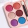 Palette of shadows for eyelids 12 colors