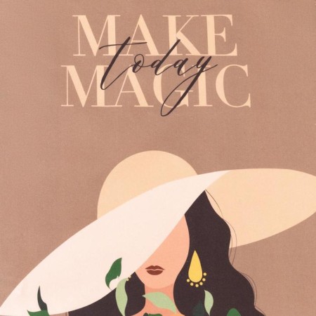 Gift set "Make Magic" towel 40x73cm, spatula-3