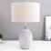 Table lamp "Isolda" E27 40W gray 25x25x38.5 cm Risalux