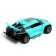 Radio -controlled machine "Racing", works from batteries, doors, light effects, and mixing are opened