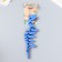 Plastic keychain "Sharnary dinosaur Diplodo" MIX 6x1.5x20 cm