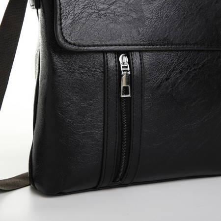 Male bag, black color-2
