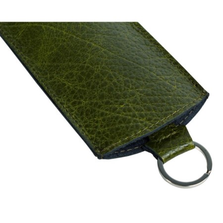 Key of zipper, length 15 cm, green color-2