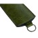 Key of zipper, length 15 cm, green color
