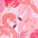 Cover for children's Ethel 1.5 joint venture "Flamingo Garden", 145x210 cm, microfiber