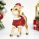 Figure "New Year's Deer in a hat" 15cm