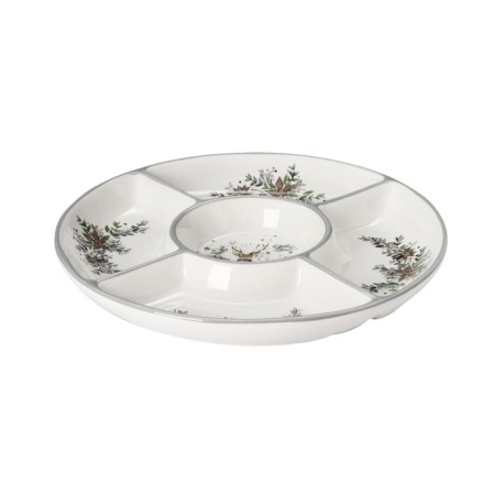 Menzhitsa 5 cells of the Daillean "Forest Fairy Tale", D = 25.5 cm, white color-2