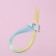 Hair clips, colored strand "You will be from Love"