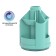Organizer stand for the Erichkrause "Mini Desk, Pastel Mint" rotating, without filling, mint