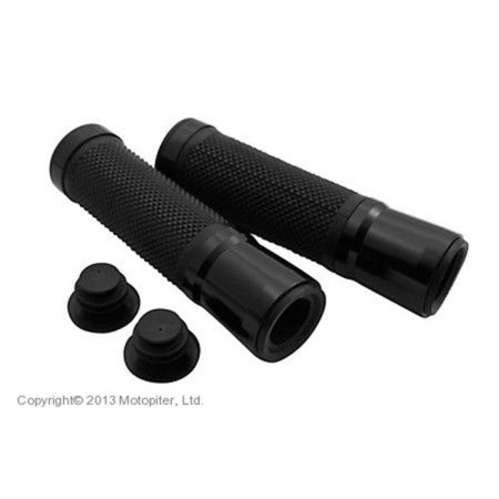 Aluminum handles, open, black 22 mm, PW 315-150