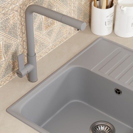 Kitchen mixer Uperwood UPD-006, color 03 chrome/smoke
