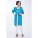 Cardigan female, size 44, blue color