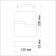 SHINO SHINO 1-Fs, 10W LED, 4000K, 800LM, black color