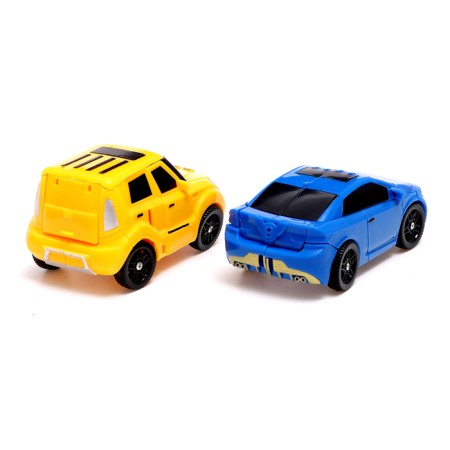 The Hero robot, transforms, assembled from 2 cars-7