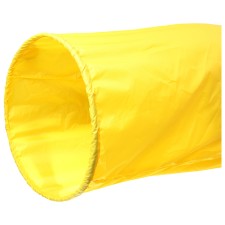 Tunnel for overpasses, length 335 cm, 1 ring with a diameter of 76 cm, yellow color