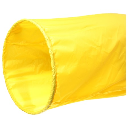 Tunnel for overpasses, length 335 cm, 1 ring with a diameter of 76 cm, yellow color