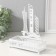 Standing interior metal "City" White 6.3x14.5x18.5 cm