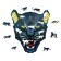 Ewa wooden puzzle, black panther, 21 × 19 cm, puzzle