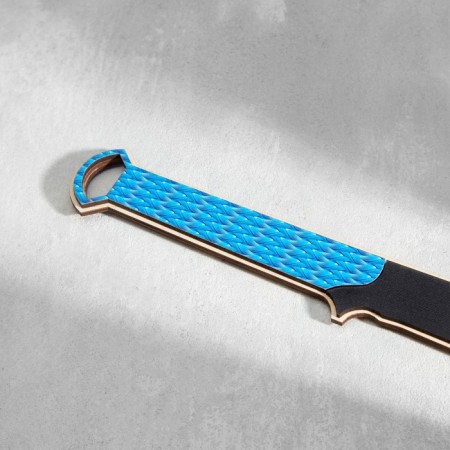Wooden souvenir "Tesac dexterity", length 54 cm, blue-2