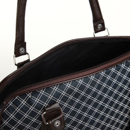 Road bag with lightning, black color-2