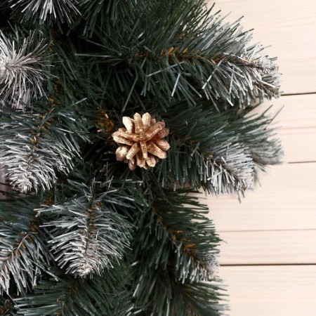 Wreath "Interior Snow White" (Gold Bump) 55cm-1
