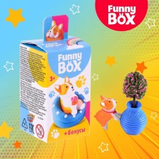 Set for children Funny Box “Dogs” Set: Rainbow, Instructions, Stickers, Mix,