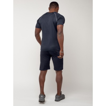 Sports suit men's, size 50-52, dark blue color-2