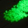 Decorative baby for aquarium, luminous, 9 - 13 mm, 200 g, green