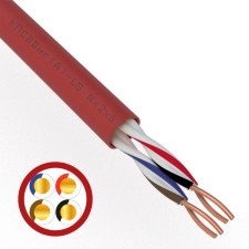 Meter cable for fire alarm KPSVVG (A) -LS 2x2x0.50mm², bay 200M Rexant
