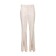 Female trousers (eco-leather), milk color, size 46-48
