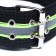 The collar of the four-layer reflective with a swivel 71 x 5 cm, Osh 55-65 cm, black