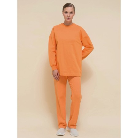 Female jumper, size 48, orange color-5