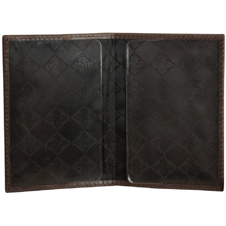 Passport cover, brown color-1