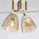 Tetro chandelier, size 28x25x50 cm, 240W 4xe27