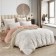 Bed linen 1.5 joint venture Sofi de Marko “August”, size 180x230 cm, 160x220 cm, 50x70 cm - 2 pcs