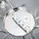 Snanny chandelier 5he27 40W silver 60x60x28 cm Bayerlux