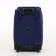 Small suitcase 20 ”, a road bag with a zipper, the color of a dark blue