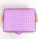 Casket for needlework "White peas on lilac" 13x17.5x24 cm