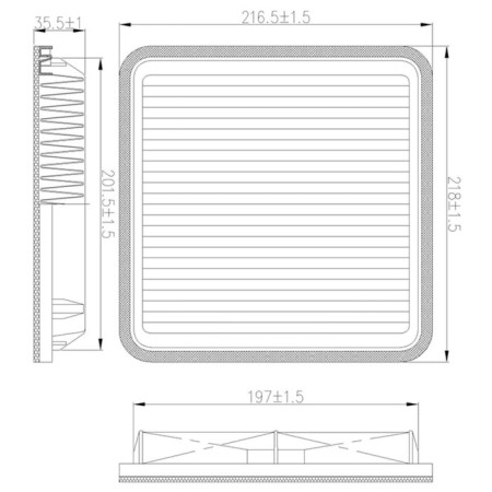 Air filter Totachi TA-1759