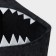 Funny “shark” storage basket, 31 × 26 × 75 cm, dark gray color