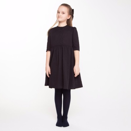 Pantyhose children, dark blue color, height 122-128-2