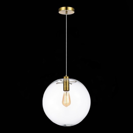 STL LUCE Sus. SL1056.233.01. Noor. 1x60 W, E27, 35x35x33 cm, gold color-1