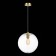 STL LUCE Sus. SL1056.233.01. Noor. 1x60 W, E27, 35x35x33 cm, gold color