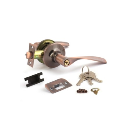 ARS 8023-01-AC knob, with a key, with a latch, color copper